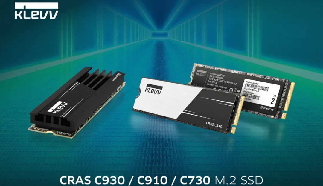 科赋发布新款 CRAS 系列 SSD，速度可达 7400MB/s