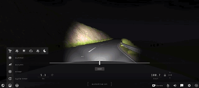 Three.JS 打造了一个无缝切地图的3D赛车游戏，